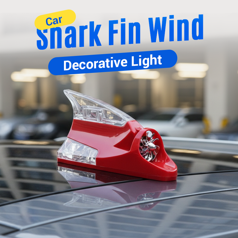 New Year's Special Offer: Car Shark Fin Wind Decorative Light