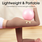 9-Inch Pilates Ball – Anti-Burst, Pump Included & Ideal for Fitness