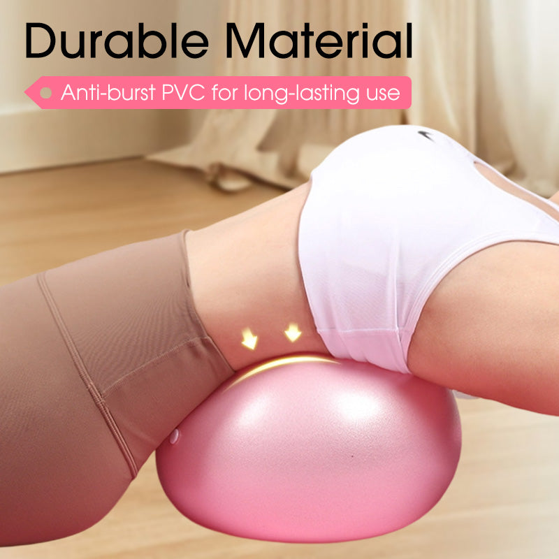 9-Inch Pilates Ball – Anti-Burst, Pump Included & Ideal for Fitness