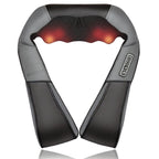 Heated Shiatsu Neck Massager｜16 Deep-Kneading Nodes｜Relax Muscles
