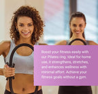 Shape, strengthen, and improve your posture—the all-in-one Pilates ring for every fitness level