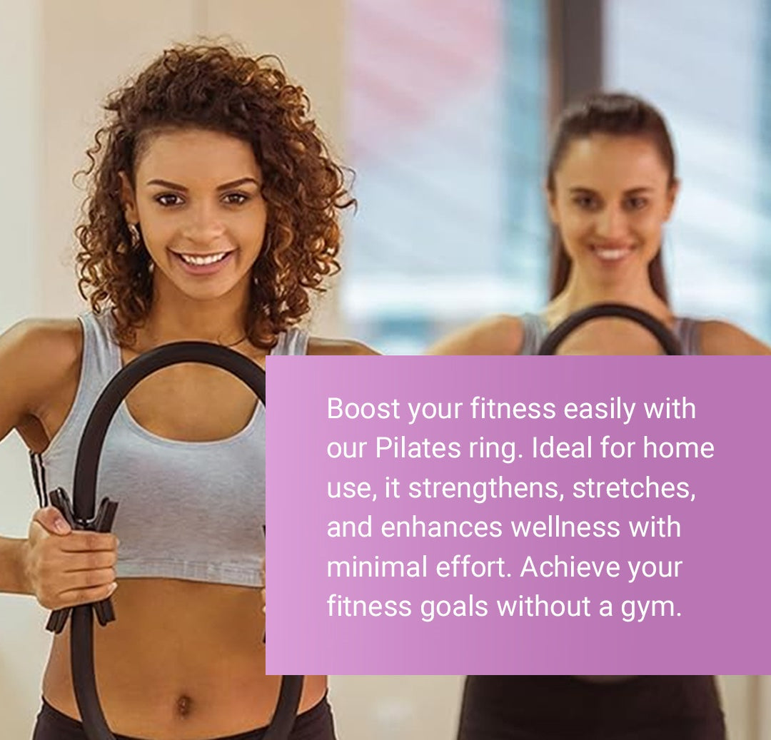Shape, strengthen, and improve your posture—the all-in-one Pilates ring for every fitness level
