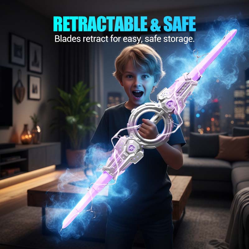 New Year's Special Offer: Rechargeable Sparking Lightsaber with Sound