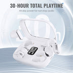 New Year Gifts 4-in-1 Wireless Earbuds with LED Case