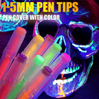 12-Color Glow in The Dark Face Neon Paint Pens