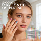 New Year's Special Offer: 12-Color Acrylic Nail Art Pens Set