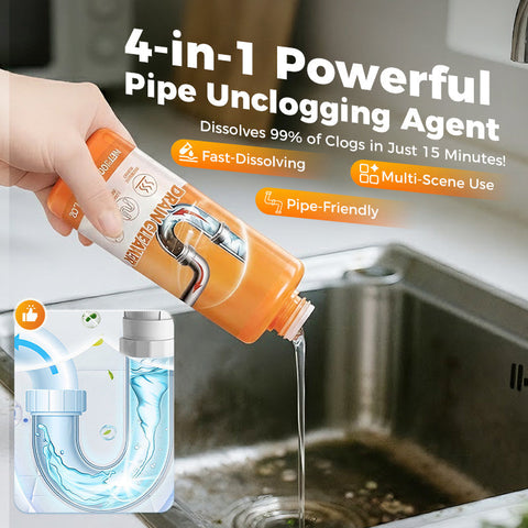 4-in-1 Powerful Pipe Unclogging Powder