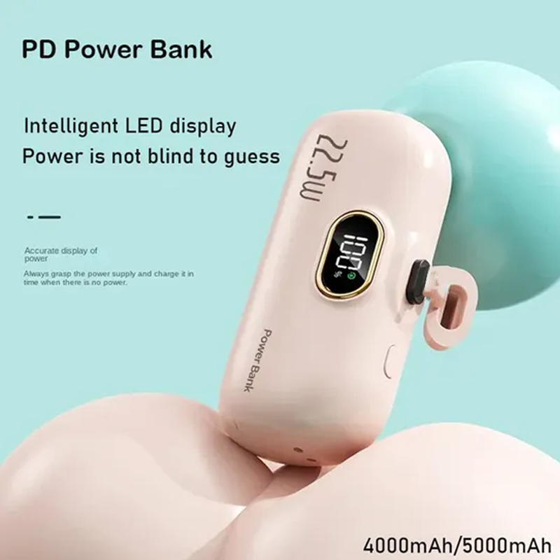 New Products Offer 5000mAh Mini Portable Phone Power Bank