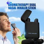 Aromatherapy Double Nasal Inhaler Stick Wakes you up instantly with a deep breath, and eliminates drowsiness in seconds