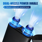 Aromatherapy Double Nasal Inhaler Stick Wakes you up instantly with a deep breath, and eliminates drowsiness in seconds