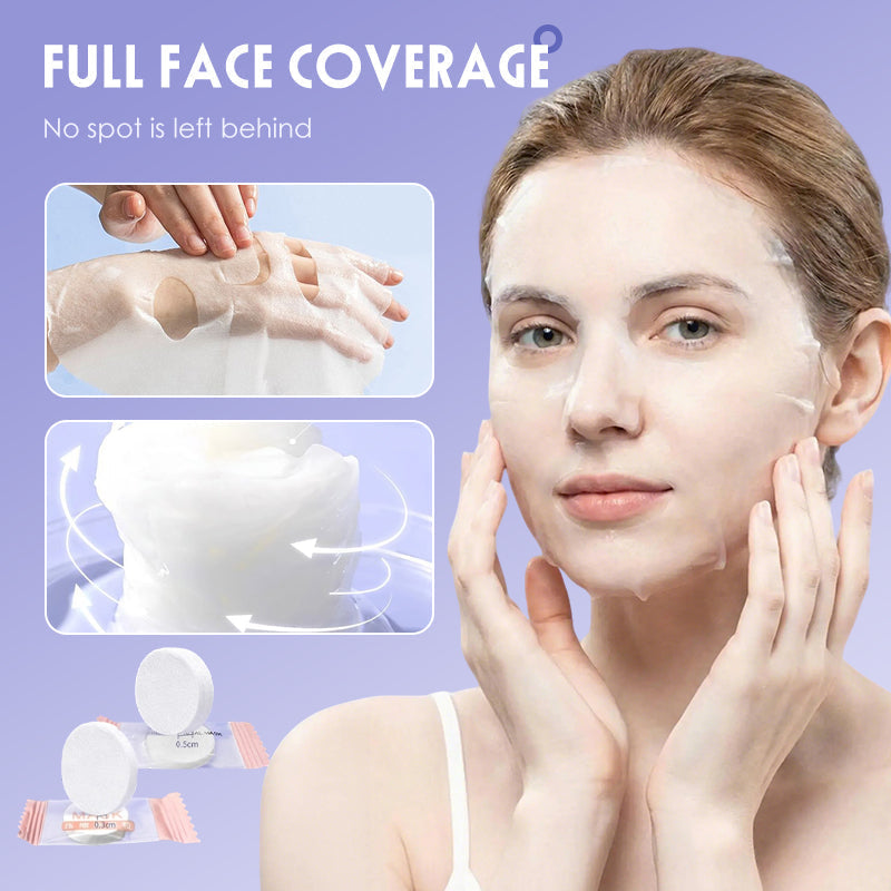 Disposable Compressed Facial Masks