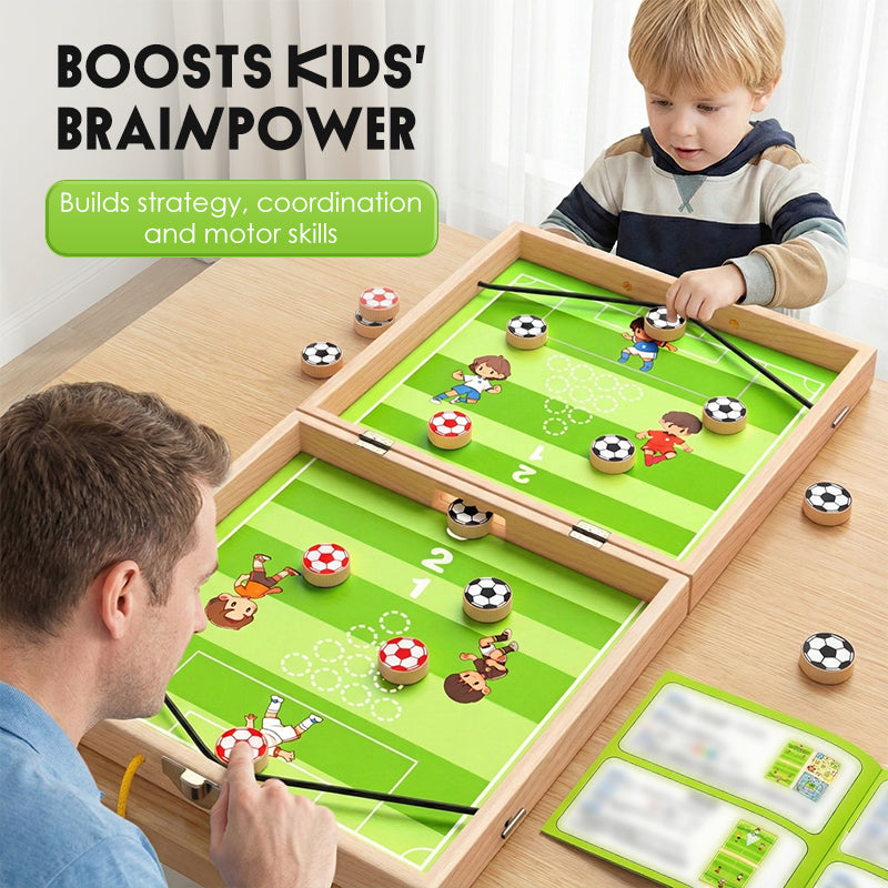 New Year's Special Offer: 5-in-1 Foldable Wooden Board Game Set