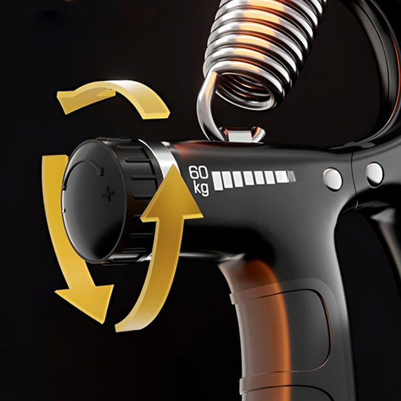 NOW ! Adjustable Counting Hand Grip Strength Trainer – 5 Resistance Levels, LCD Counter & Portable Design