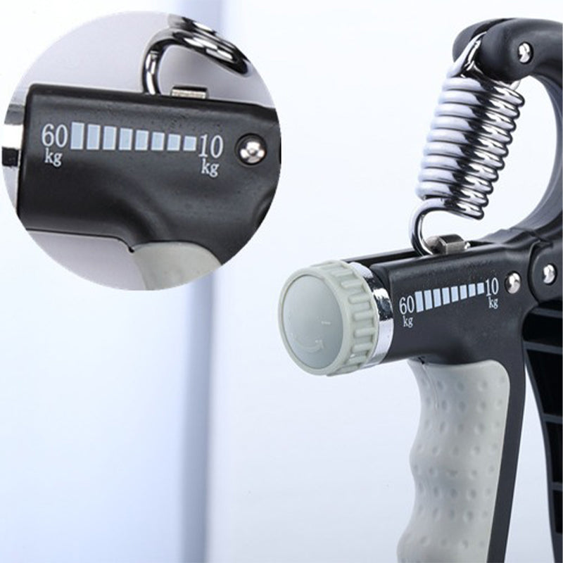NOW ! Adjustable Counting Hand Grip Strength Trainer – 5 Resistance Levels, LCD Counter & Portable Design