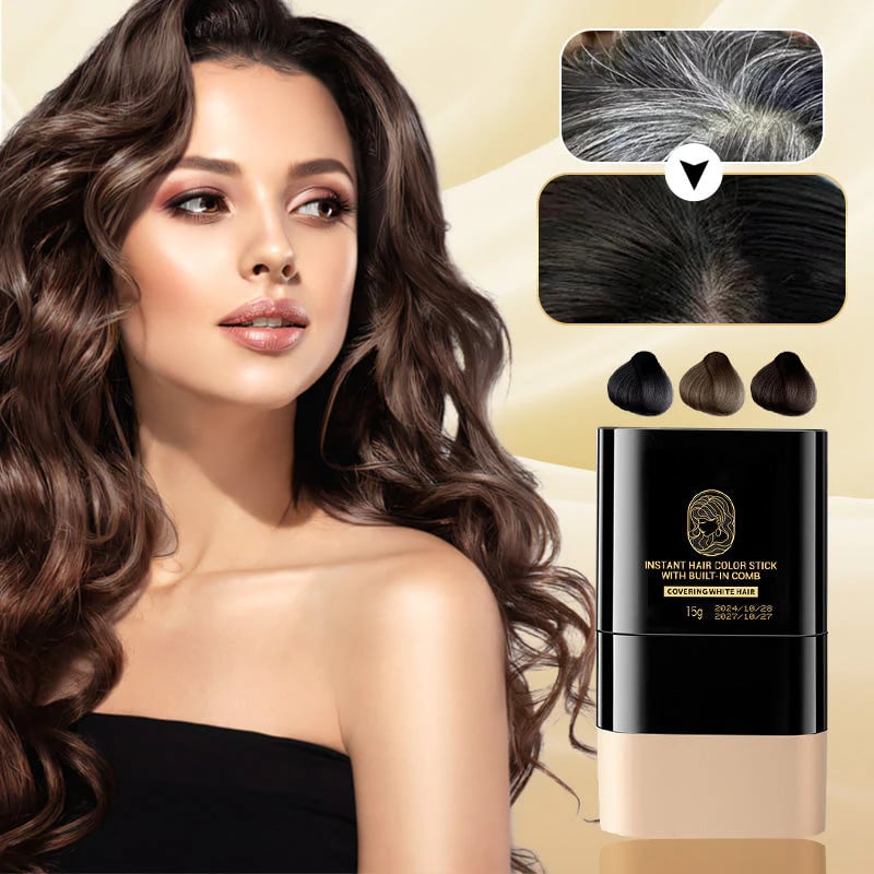 BUY MORE GET MORE FREE Instant Hair Colour Stick with Built-In Comb
