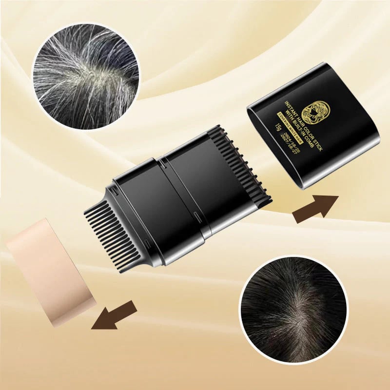 BUY MORE GET MORE FREE Instant Hair Colour Stick with Built-In Comb