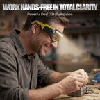 50 % OFF !! Rechargeable LED Glasses Headlamp