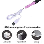 Crochet hooks with LED light
