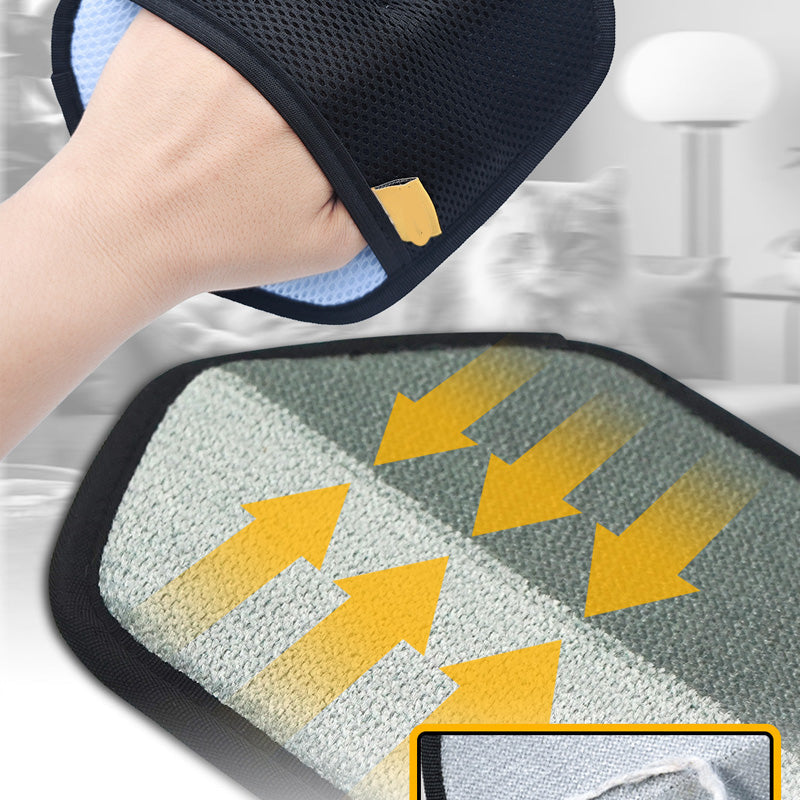 Hexagonal Pet Hair Remover Glove