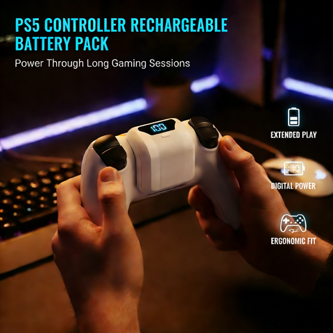 PS5 Controller Rechargeable Battery Pack