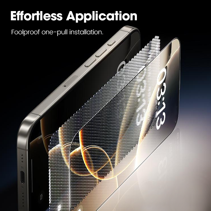 50 % OFF !! Full Coverage HD & Anti-Peeping iPhone Screen Protector