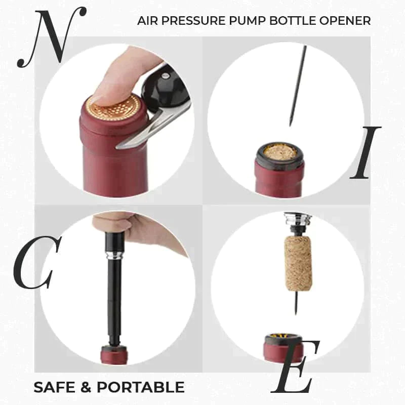 Limited Sale Air Pump Bottle Cap Opener