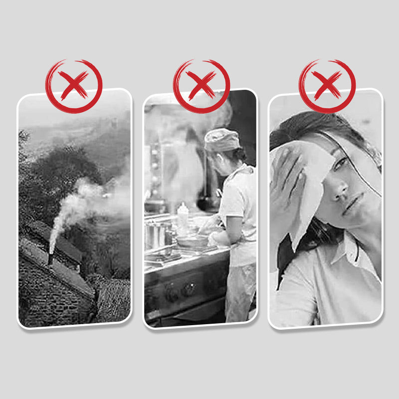 Clear Heavy Smoke & Grease! Powerful Kitchen Exhaust Fan
