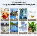 Digital TDS Meter – Large LCD Screen, 3-Second Quick Measurement, Ready to Use Instantly Perfect for Drinking Water, Aquariums & Coffee | German Engineering, Durable & Reliable