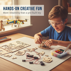 New Release at Half Price Kids DIY Wooden Drone Building Kit