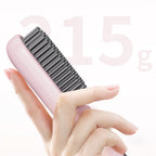 Cordless Portable Hair Straightener Brush