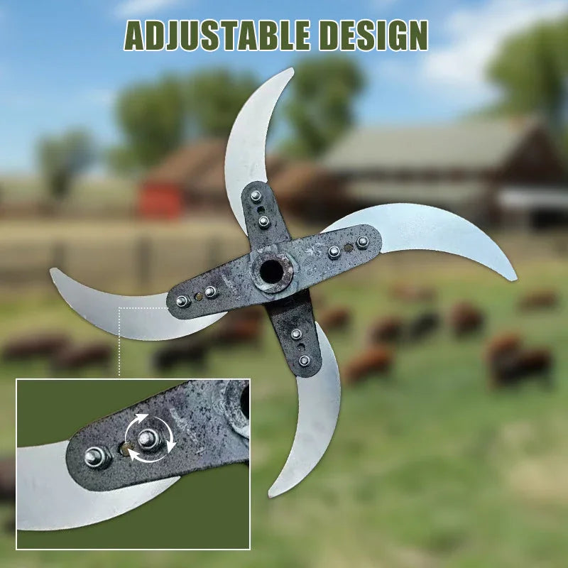 NOW! Heavy-Duty Grass Shredding Blade – Cuts Faster, Durable & Easy to Replace