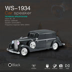 For a ! Vintage Car Bluetooth Speaker with Stereo Sound