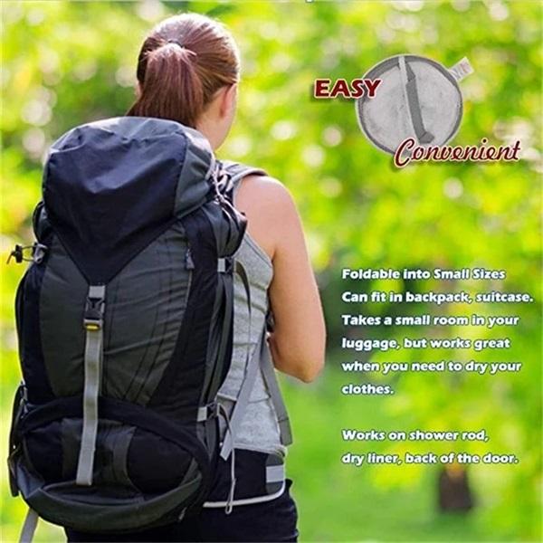 Stop Mixing Laundry, Sort with Ease! Double-Layer Foldable Basket