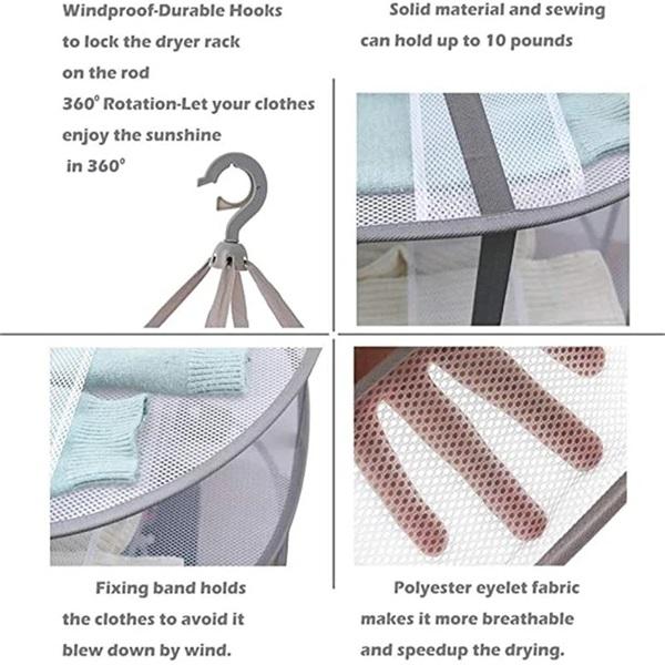Stop Mixing Laundry, Sort with Ease! Double-Layer Foldable Basket