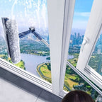 Window Cleaning Squeegee for High-Rise Windows