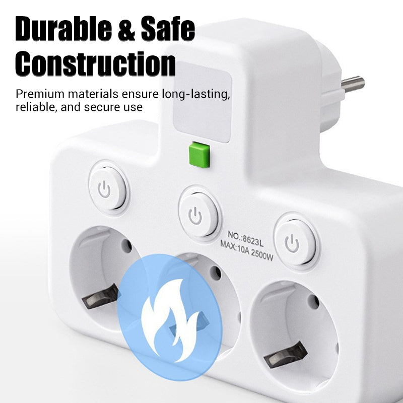 Smart power strip with USB ports
