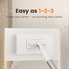 New Year's Special Offer: Retractable Snap Grip Mini Flat Mop