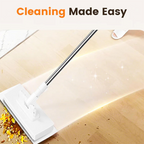 New Year's Special Offer: Retractable Snap Grip Mini Flat Mop