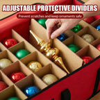 Foldable Christmas Ornament Storage Box