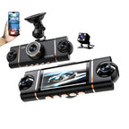 SALE 4-Channel HD Dashcam with Front Interior Rear Recording