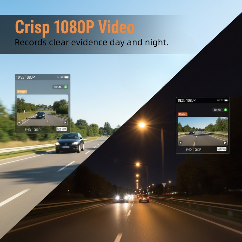 Smart Driving Assistant Dash Cam