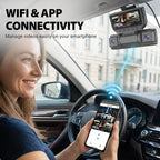 NOW 360° all-around protection—drive with confidence, worry-free recording! 4-Channel 360° Dash Cam