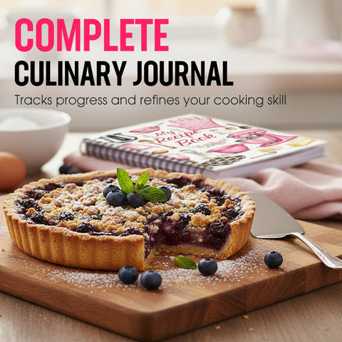60 % OFF !! 104 Sheets Notebook for Recipes