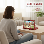 Ease Eye Strain, Make Screen “Bigger” | HD Phone Magnifier for Easier Viewing