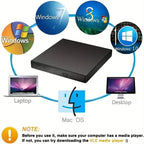 No Disc Drive on Your Laptop? Now You Do! External CD/DVD Burner