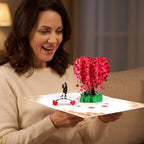 Deals-3D Pop-Up Heart Tree Greeting Card