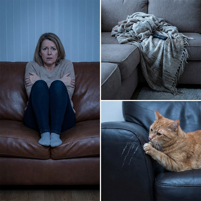 Pet-Friendly Sofa Cushions Are Here! Non-slip, scratch-resistant, and ultra-soft—lay them down and relax