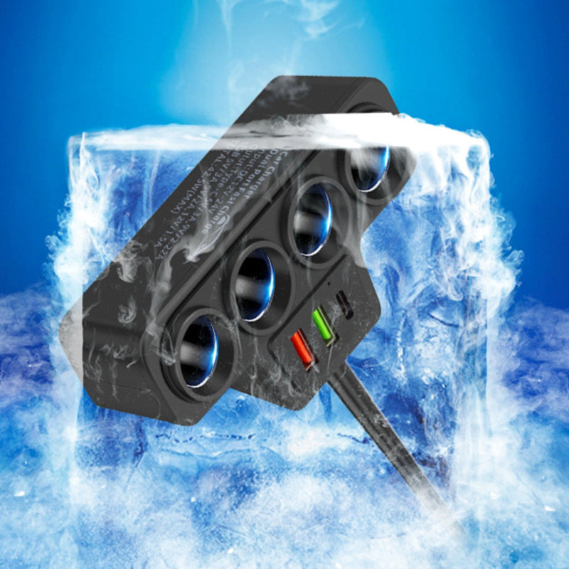 Deals-7-in-1 Cigarette Lighter Adapter