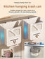 Folding Hanging Kitchen Waste Trash Can