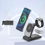 Deals-3-in-1 Foldable Magnetic Wireless Charger